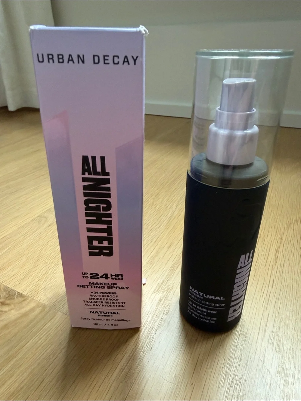 New Urban Decay All Nighter Setting Spray - Natural Finish
